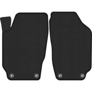 autokoberec Přední koberce AlphaCar pro Seat IBIZA III černé, uchycení C, 4 kg