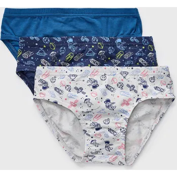 Slipy 3PACK Chlapecké slipy Universe