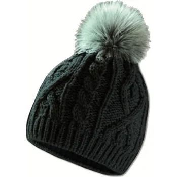 Čepice Ovčí věci Teplá čepice z pravé ovčí vlny Barva: Černá