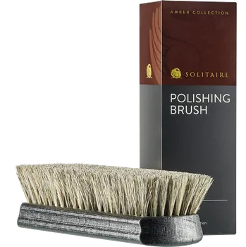 Mycí kartáč na vozidlo Solitaire Čisticí kartáč z koňských žíní velký (16 cm)