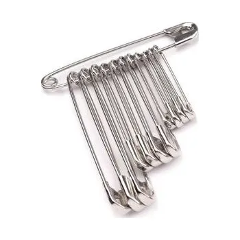 Spínací špendlíky (12 ks) varianta nikl