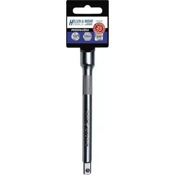 Gola sada Prodlužovací nástavec CrV 1/2"" délka 125mm s věšákem DEDRA 17H304Z