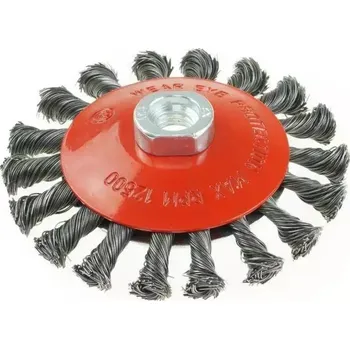 Brusný kotouč Kartáč drátěný 125mm, M14 DEDRA F40-125