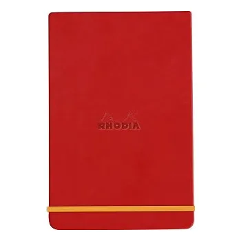 Blok Zápisník Rhodia s pevnými deskami 9x14cm – Poppy (Zápisník Rhodia s pevnými deskami 9x14cm – Poppy)