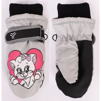 Rukavice YO Rukavice REN-0335G Barva: sivá, Velikost: 12cm