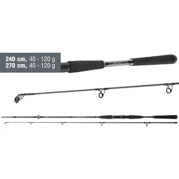 Rybářský prut Přívlačový prut Daiwa Seahunter X Pilk Coalfish - 2,40 m, 40 - 120 g