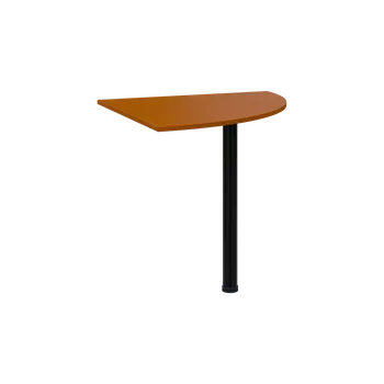 Stolová podnož TS 8 - 8 deska spojovací, kovová podnož černá, síla desky 18 mm, široká 800 mm, třešeň šumavská