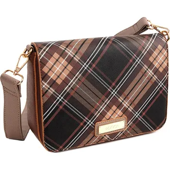 Dámská crossbody kabelka Doca 14179 - hnědá