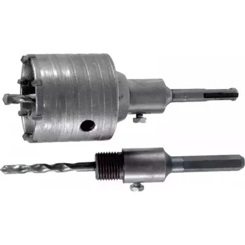 Vrták Korunkový vrták do betonu (65 mm) s úchytem SDS-plus a HEX DEDRA DED1505-2