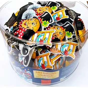 Cukrovinka Čokoládový KOMINÍK 12.5 g dóza 35 ks