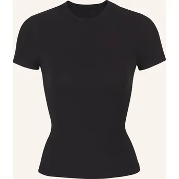 Dámské tričko Skims Dámské Pohodlné Domácí Tričko Cotton Jersey, soot, 38