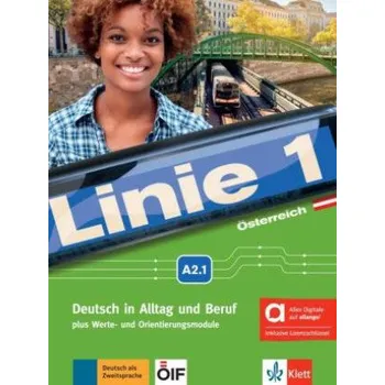 Německý jazyk Linie 1 Österreich A2.1 - Hybride Ausgabe allango (DE)