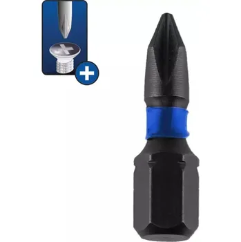 Bit Rázové šroubovací bity Phillips PH1x25mm,2ks DEDRA 18A52PH10-02