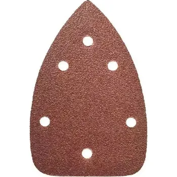 Brusný kotouč Smírkový papír Delta 140 x 140 x 80 mm, 80 gr, suchý zip, s DEDRA DED79412