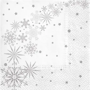 Papírový ubrousek Vánoční ubrousky 33x33