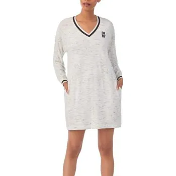 Dámské noční prádlo Dámská košile DKNY Falls Finest YI30020 šedá XS