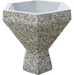 PROFIBA Betonový květináč Bobrava, obl. 8-10