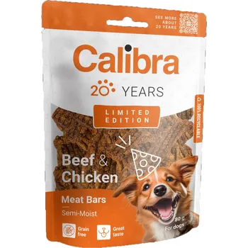 Krmivo pro psa Calibra Dog Limited Edition Beef&Chicken Bars 80g (min. odběr 12 ks)