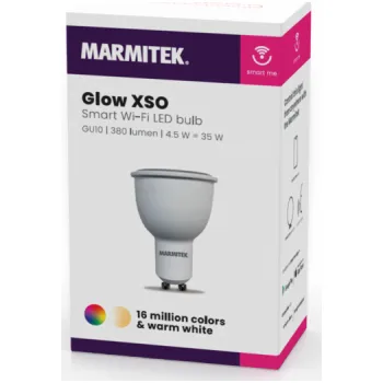 Žárovka MARMITEK Glow XSO Smart Wi-Fi LED GU10, 380lm RGB