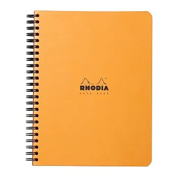 Blok Kroužkový zápisník Rhodia 16x21cm linkovaný – Orange (Kroužkový zápisník Rhodia 16x21cm linkovaný – Orange)