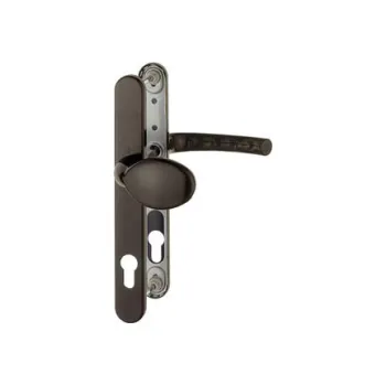 Příslušenství k oknu VCHODOVÁ KLIKA - HOPPE Tokyo úzký štít RAL 8077