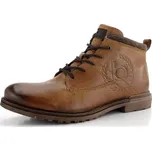 Bugatti šněrovací kotník koňakový 321-A0U3P-3200 - 45 | P688826