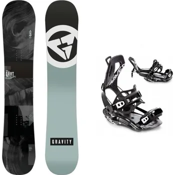 Snowboarding Gravity Contra 23/24 pánský snowboard + Raven FT360 black vázání 159 cm + XL (EU 43-46) + DÁREK + Doprava ZDARMA