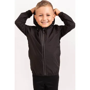 Chlapecká bunda Unuo Dětská bunda do deště Unuo, Černá Velikost: 98-104