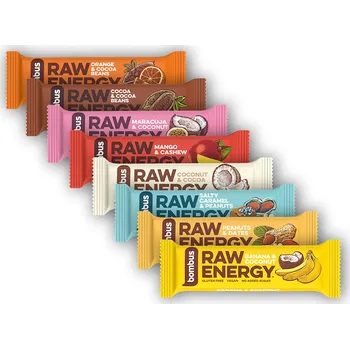 Bombus Bombus Raw Energy 50g Varianta: coconut cocoa