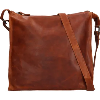 Dámská kožená kabelka Justified Bares - koňak