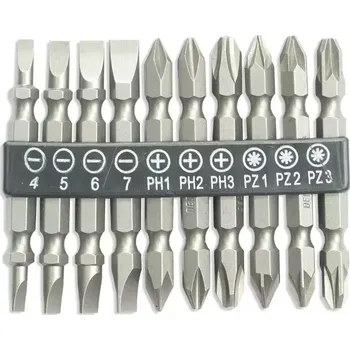 Bit Šroubovací bity 65mm: SL4/5/6/7,PH1/2/3,PZ1/2/3 DEDRA 18A07S13