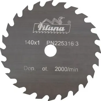 Pilový kotouč PILANA pilový kotouč 140x1,0x16mm 30z 5316.3 225316.3
