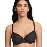 Blancheporte Polovyztužená podprsenka z krajky Romane, s kosticemi černá 90C