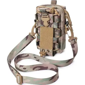 Lovecká taška s pouzdrem na láhev | praktická úložná taška - Kamufláž 01