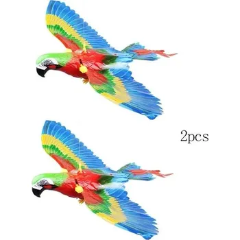 Hračka pro kočku Interaktivní létající hračka pro kočky | Chovatelské potřeby - papoušek-2ks