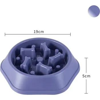 Miska pro psa Protihltací miska pro psy a kočky | speciální krmítko pro domácí mazlíčky - 06