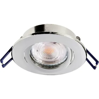 Bodové svítidlo Deko-Light zapuštěné bodové svítidlo - Samsola, kulaté, leštěná, stříbrná 110041