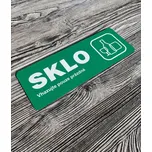 PROFIBA Sklo - cedulka na odpadkový koš