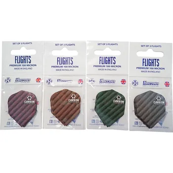 Šipka HARROWS T51K Letky k šipkám Carbon