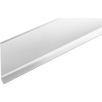 Podlahová lišta NOVÁK Podlahová - soklová lišta 60mm lakovaná bílá matná, 2,7m AASE 60-RAL/9003M