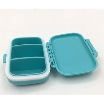 Zdravotnický materiál Organizér lékárničky | dávkovač léků - 3 mřížky Modrá