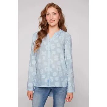 Pánská košile BLŮZA SP2409-5296-22 M, Světle modrá