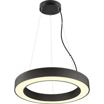 BIG WHITE (SLV) MEDO RING 60 závěsné svítidlo, délka závěsu 300 cm, 3000/4000K, 110°, DALI, dotykové, černé 1008589