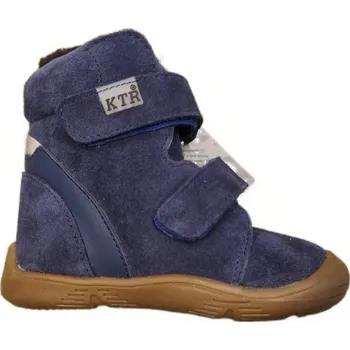 Chlapecké polobotky ZIMNÍ NEPROMOKAVÉ BOTY KTR DUDU NAVY s membránou - chlapecké Velikost: 22
