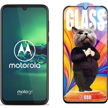3D Ochranné tvrzené sklo na Motorola Moto G8 + - Mr. Cat ESD