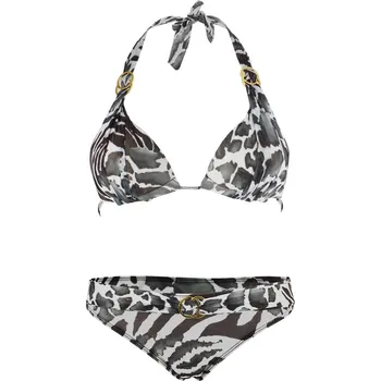 Dámské plavky Phala animal bikiny zvířecí vzor S320 L bílá