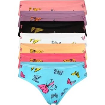 Kalhotky Romča bambusové kalhotky 6032 - 3 bal. XL vícebarevná