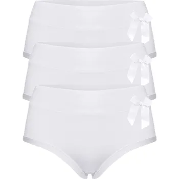 Kalhotky Anet jednobarevné kalhotky vyšší 9033 - 3 bal XL bílá