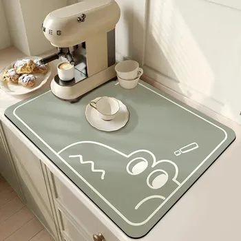 Kuchyňská a koupelnová antiskluzová podložka | Rohože, podložky - Dragon Green,30x40 cm
