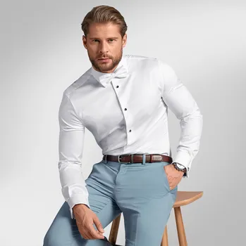 Pánská košile BANDI REGULAR ESTADUX Bianco 188/47